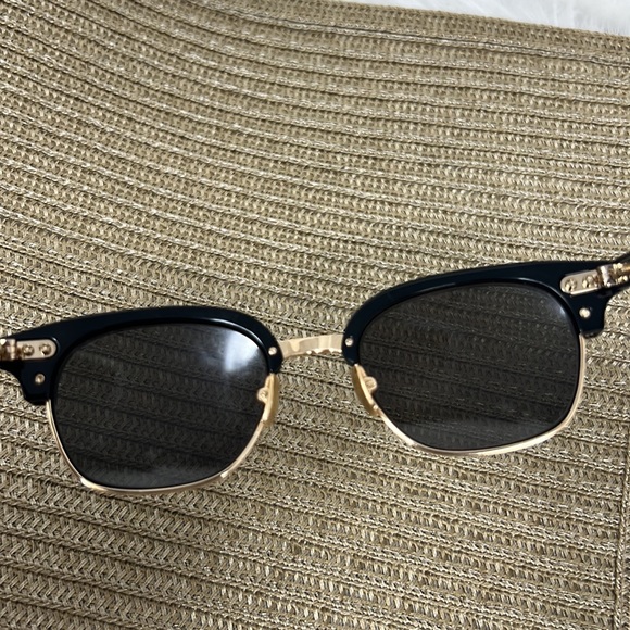 DITA STATESMAN TWO SUNGLASSES DRX-2051-B-T-BLK-Gold-50  50-20-147 - Picture 11 of 12